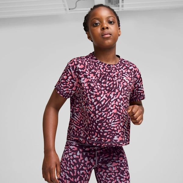 PUMA Lieblings-Train-Shirt für coole Kids Kurze Länge. Einfach Zug fahren!